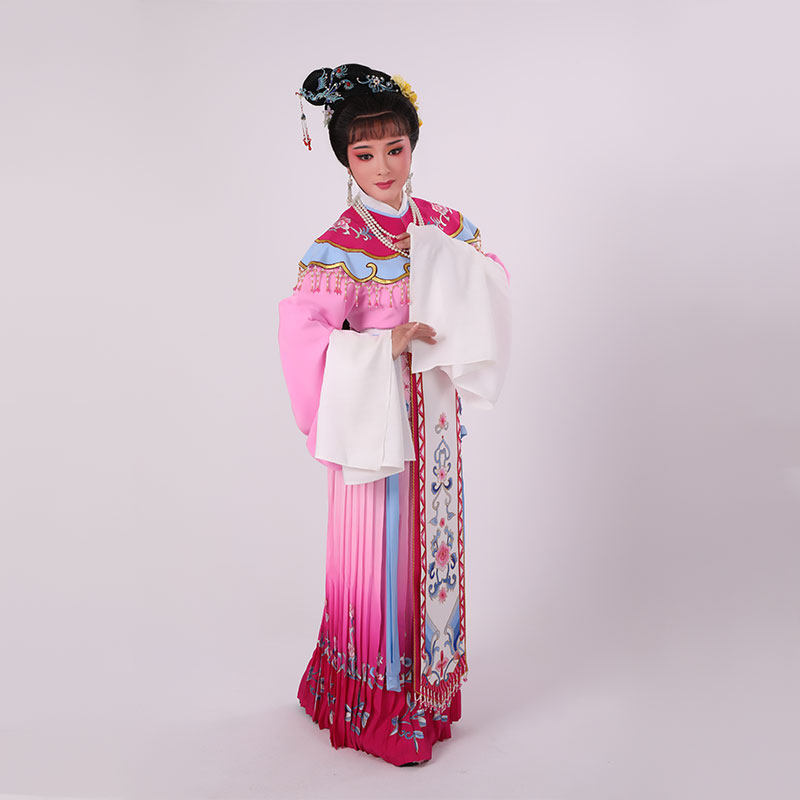 新款戏曲通用款花旦古装舞台服装系列民族服装西厢记崔莺莺真丝款