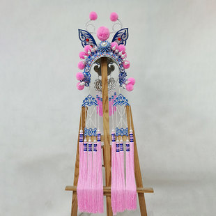 专业戏曲头冠越剧豫剧京剧盔头穆桂英挂帅帅盔将巾古装舞台演出