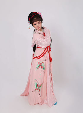 戏曲升级版明星款梁祝花旦服装专业戏曲服装定制古装舞台演出服