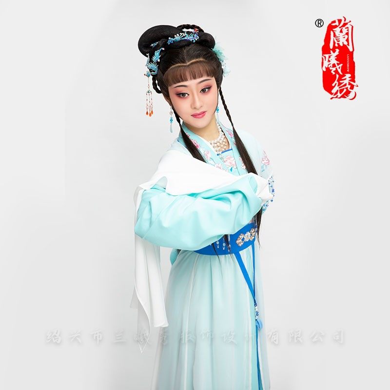 定制通用款花旦服装古装舞台演出汉服越剧古风黄梅戏越剧闽剧戏曲