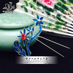 戏曲舞台点翠头面/点翠草花系列