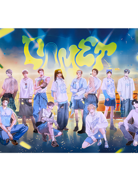 lezhin2026台历全员合影海报马年魔咒鬼夜曲背光野画集韩漫现货