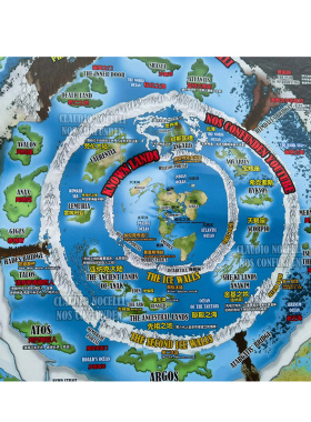 178个世界的故事的三千大千世界D图海报超大幅背景墙贴画纸可定制