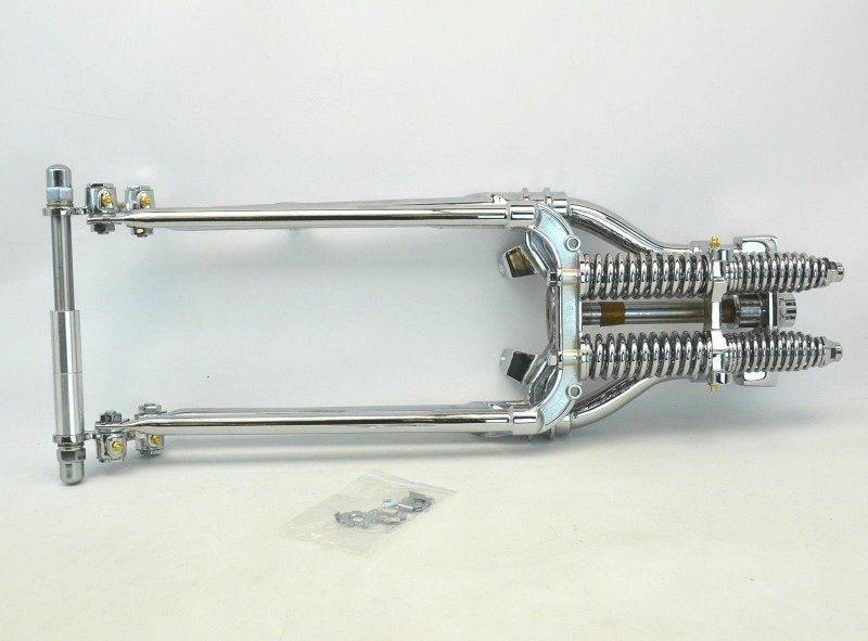哈雷改装弹簧头减震，哈雷运动者1200软尾街霸路威bobber.chopper