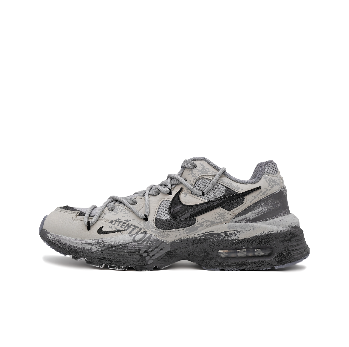 气垫运动鞋NIKE定制情侣系带男女
