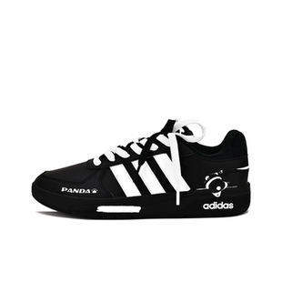 迷途定制球鞋 adidas neo Courtbeat 小熊贴贴 低帮 板鞋