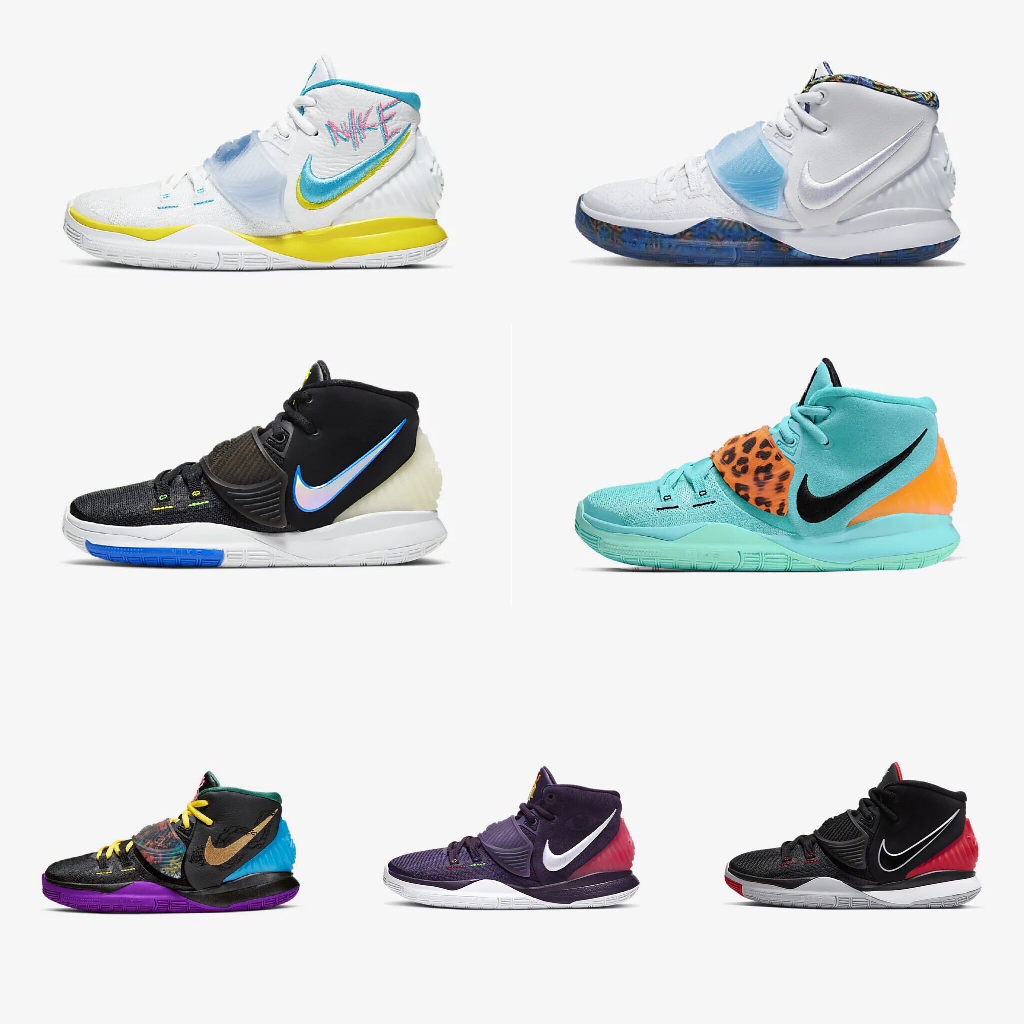 nike/耐克 kyrie 6 ep 欧文6 男女缓震实战篮球鞋 bq4631 bq5599