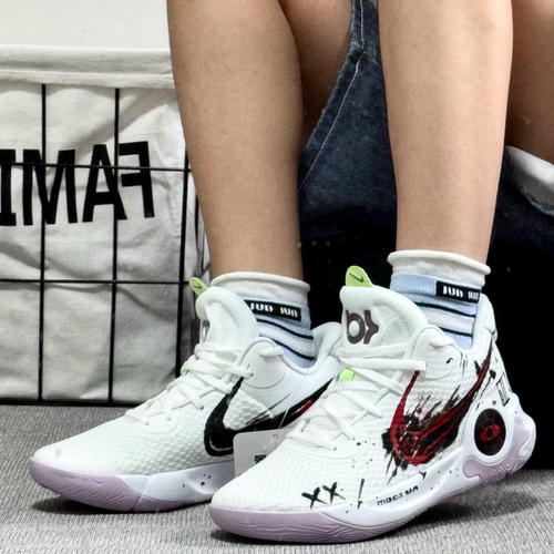 迷途定制球鞋 Nike KD Trey 5 IX 审判时刻 中帮 篮球鞋