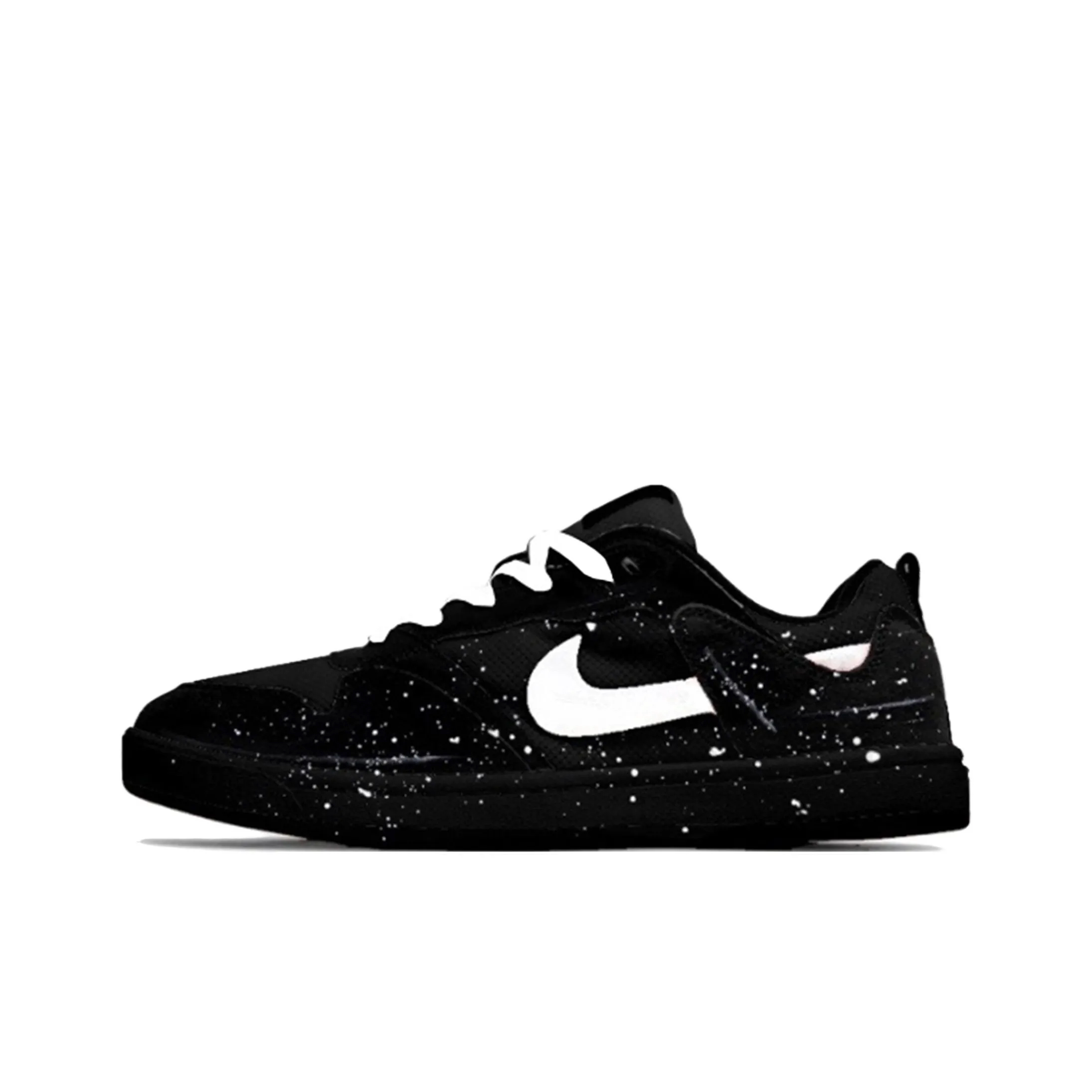 迷途定制球鞋 Nike SB Alleyoop 织物 街头泼墨 低帮板鞋 男款