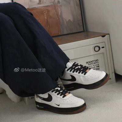 迷途定制球鞋 Nike Air Force 1 美式拿铁百搭舒适 低帮 板鞋女款