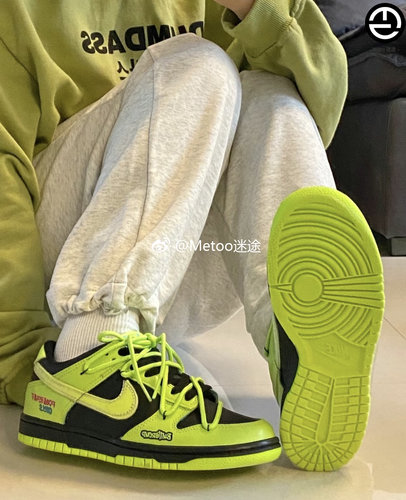 定制球鞋 Nike Dunk Low 毛毛小女警 童趣爽朗辣妹解构 低帮板鞋