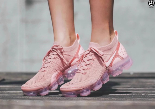 魔力粉飞线全掌气垫跑步鞋 Vapormax Air 仅36.5 942843 Nike 600