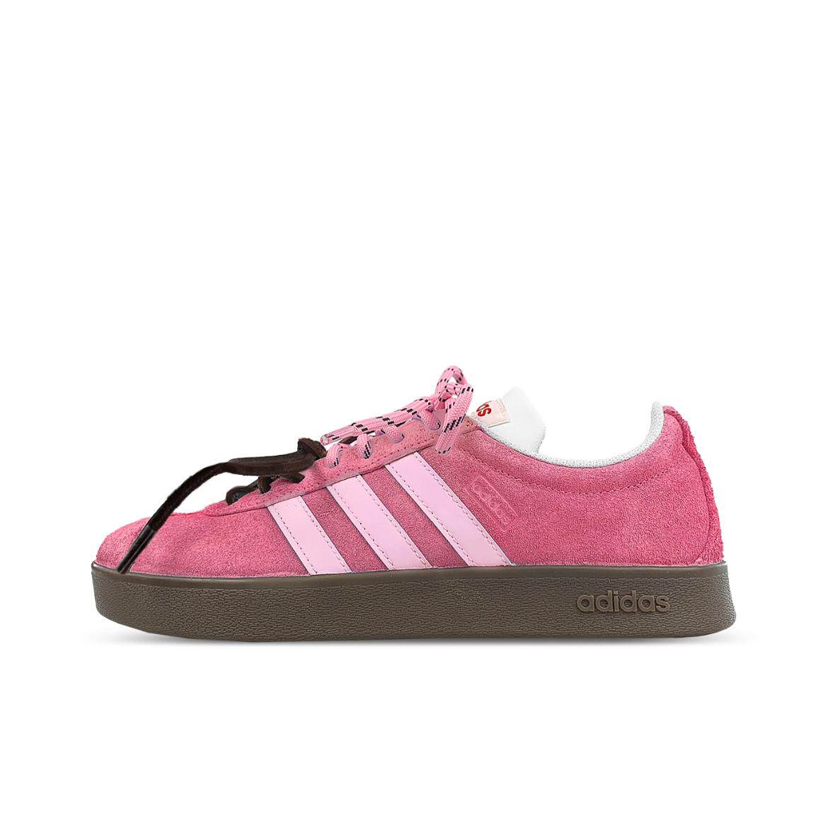 正品定制球鞋Adidas NEO VI Court 多巴胺美式复古双鞋带复古板鞋