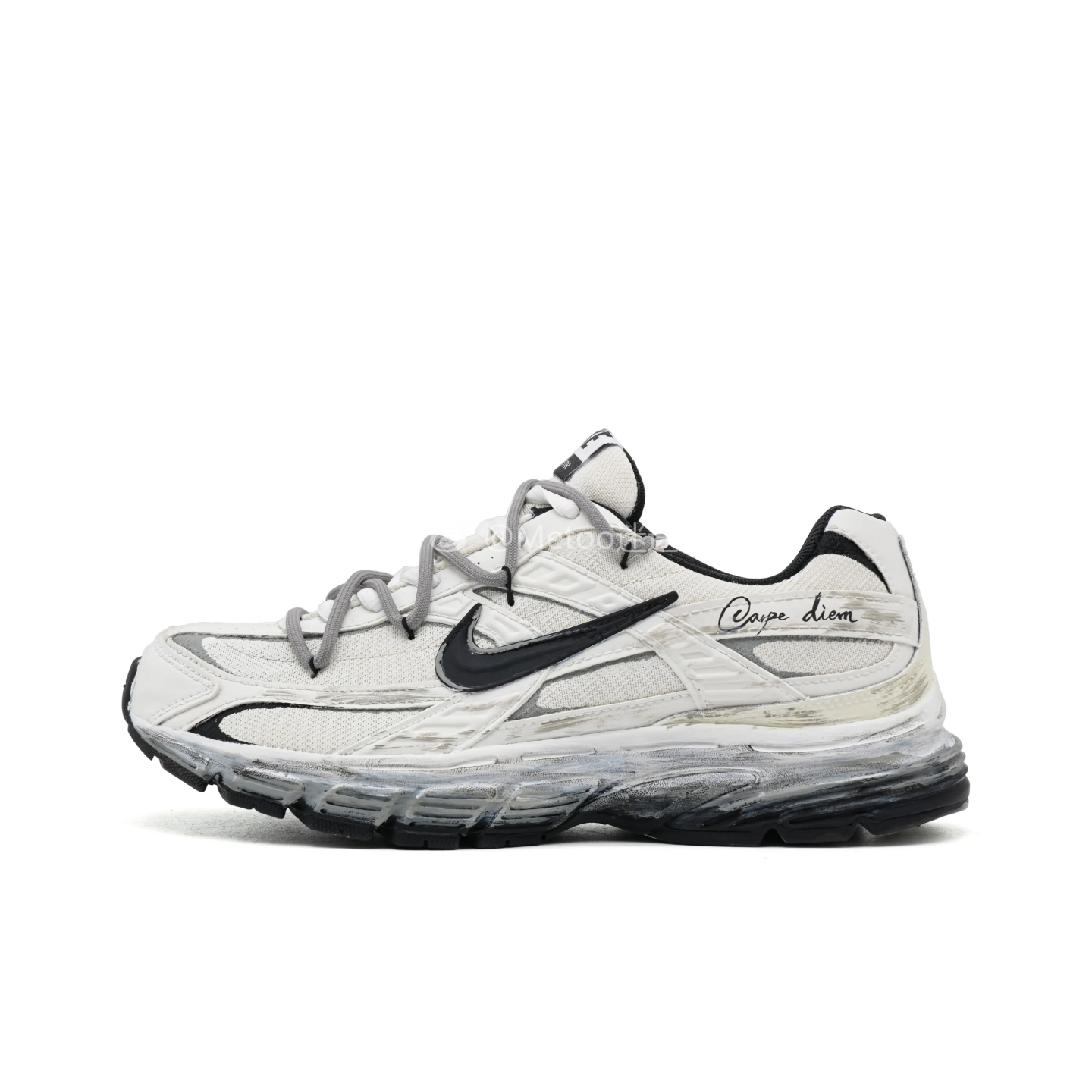 迷途定制球鞋 Nike Initiator 白色尘梭 网布 低帮 老爹鞋 男女