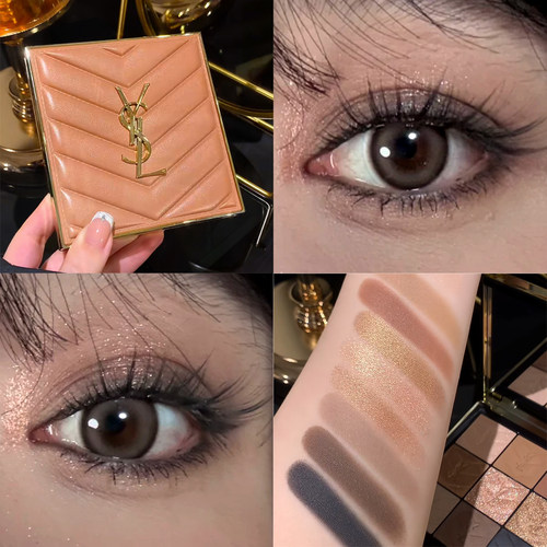 YSL26年春季九色眼影哑光水泥盘