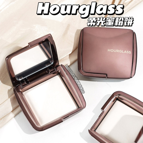 Hourglass柔光亮采粉饼10g提亮