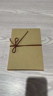 diy复古牛皮空白可定制封面个性相册简约纪念手绘画册白卡折页本