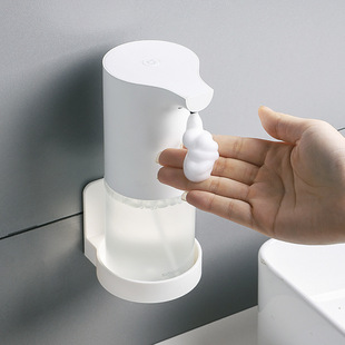 收纳架皂液器置瓶架小米洗手液机挂墙架 免打孔洗手机置物架壁挂式
