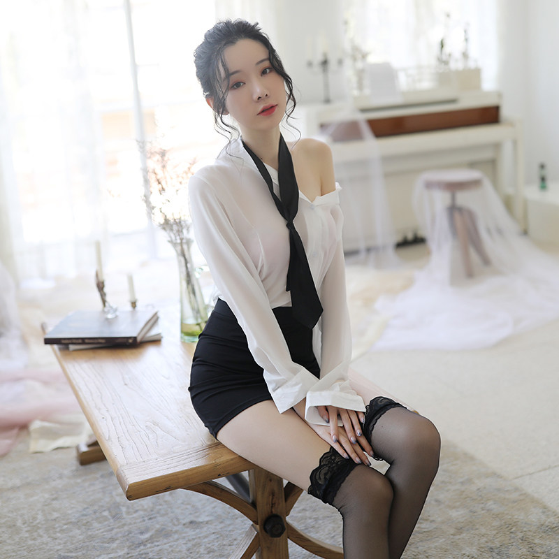 性感紧身女秘书职业装女老师紧身包臀裙OL教师套装夜店