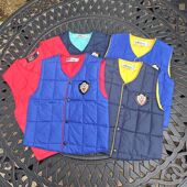 贝哆哈儿童秋冬羽绒马甲男童女童冬季 外套中小童马夹 保暖坎肩无袖