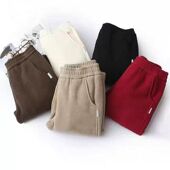 保暖秋冬一体绒裤 贝哆哈女士冬季 子 萝卜裤 女裤 加厚加绒休闲裤 大码