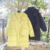 长款 连帽女装 加厚羽绒外套 冬季 贝哆哈女士白鸭绒羽绒服保暖中长款