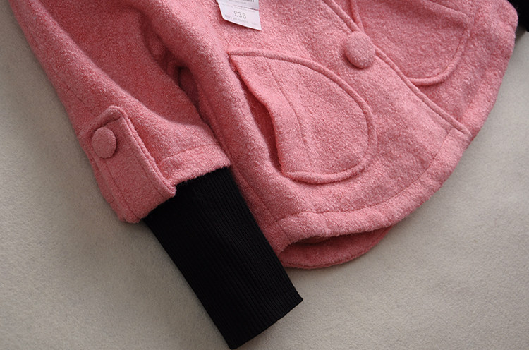 Manteau pour fille en laine - Ref 2162319 Image 3