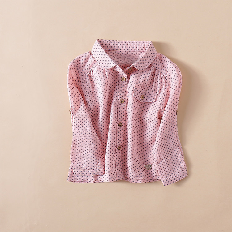 Chemise fille à manche longue - Ref 2086720 Image 1