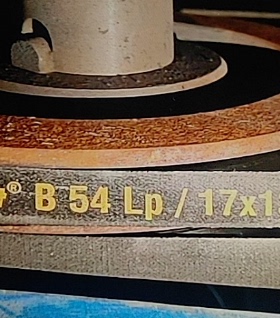 PIXX'SET风机三角带B69LP/17X1752B70LP/17X1775LPB71LP/17X1803