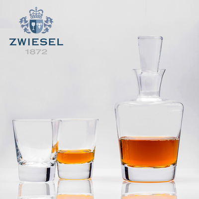 德国进口肖特圣维莎Zwiesel 水晶玻璃威士忌酒樽酒壶威士忌杯套装