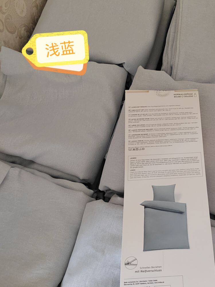 纯水洗亚麻床单被套枕套单价纯色欧美素色简约风床品