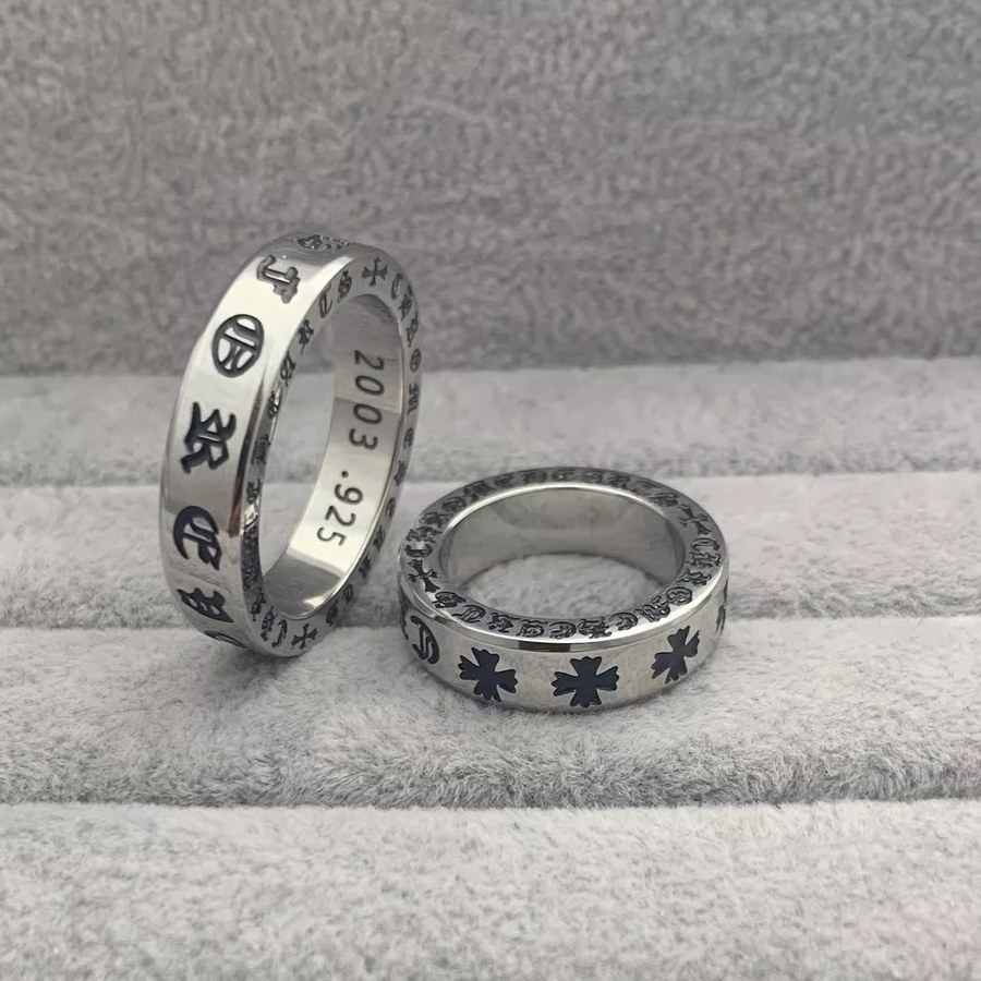 thumbnail for Cool Eternal Pair Rings, Cross Rings, Retro Men's and Women's Tail Rings, Hip Hop Original Handsome, Luxury Light Luxury Rings