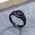 Black Viking Ring