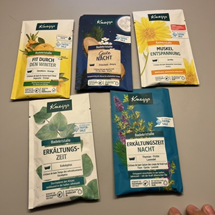 德国克奈普Kneipp沐浴盐芳香护理尤加利泡澡保湿滋润舒缓肌肤