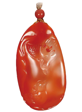 原创民族风南红玛瑙高档毛衣链