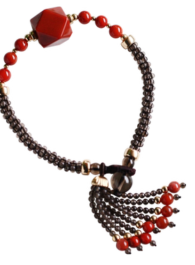 南红玛瑙天然川料唐八棱南红手串