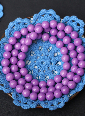 碧雅 紫云母手链 多圈6mm7mm8mm女款多层手串香芋紫色饰品无黄斑