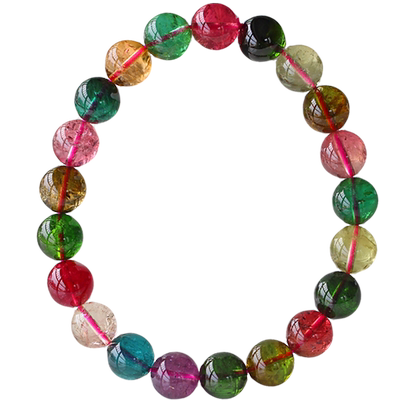 一物一图玻璃体碧玺手链