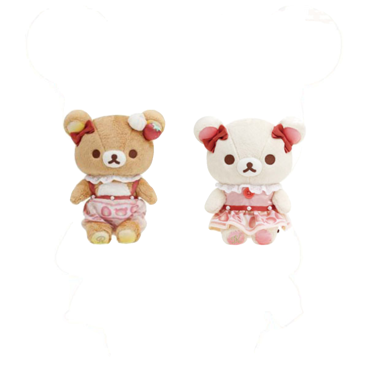 Покупка в Японии милый медведь Rilakkuma расслабленный медведь Лала медведь 20-летие клубника лимитированная кукла