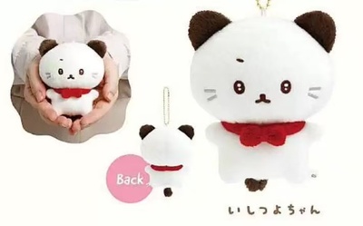 现货日本代购sanx轻松熊消极小狗坚强小猫挂件玩偶公仔ss手玉娃娃