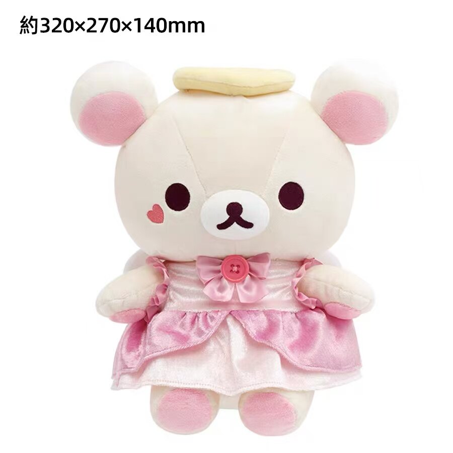 现货日本代购Rilakkuma轻松熊熊弟熊妹天使恶魔挂件公仔玩偶娃娃图片