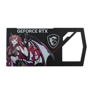 MSI/微星 魔龙姬磁吸显卡背板适用于RTX4060/Ti双风扇魔龙显卡