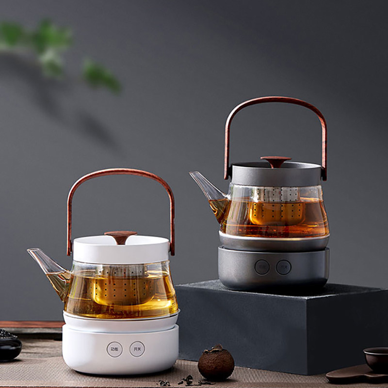 智蔚玻璃煮茶壶老白茶黑茶过滤静音小型家用自动断电泡茶壶烧水壶
