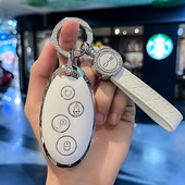 版 钥匙套s7宋plus经典 宋max秦pro包金属壳扣 比亚迪宋DM元 适用老款