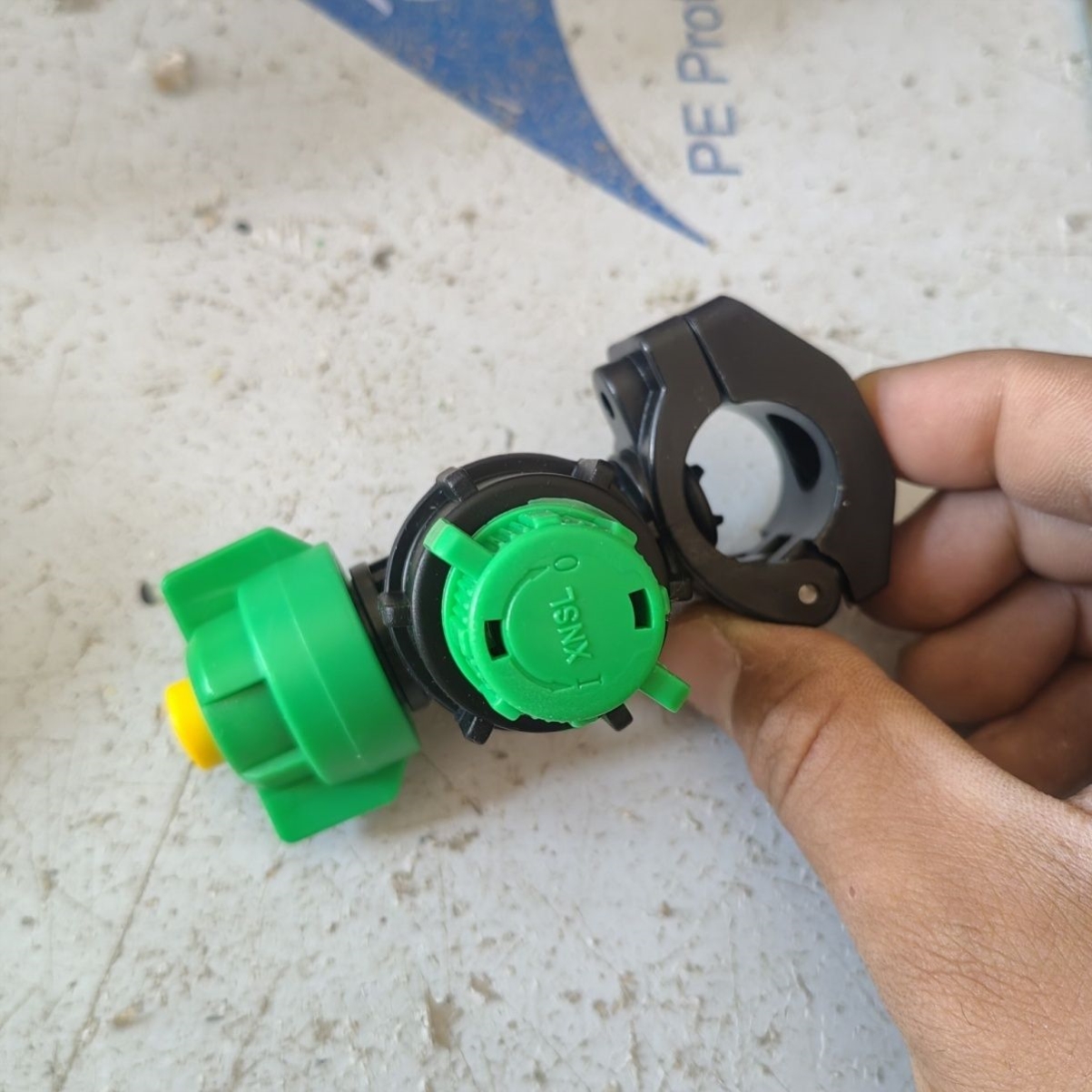 打药车圆形喷头内走水高压喷头内走水圆形喷雾扇形喷头喷雾器喷头