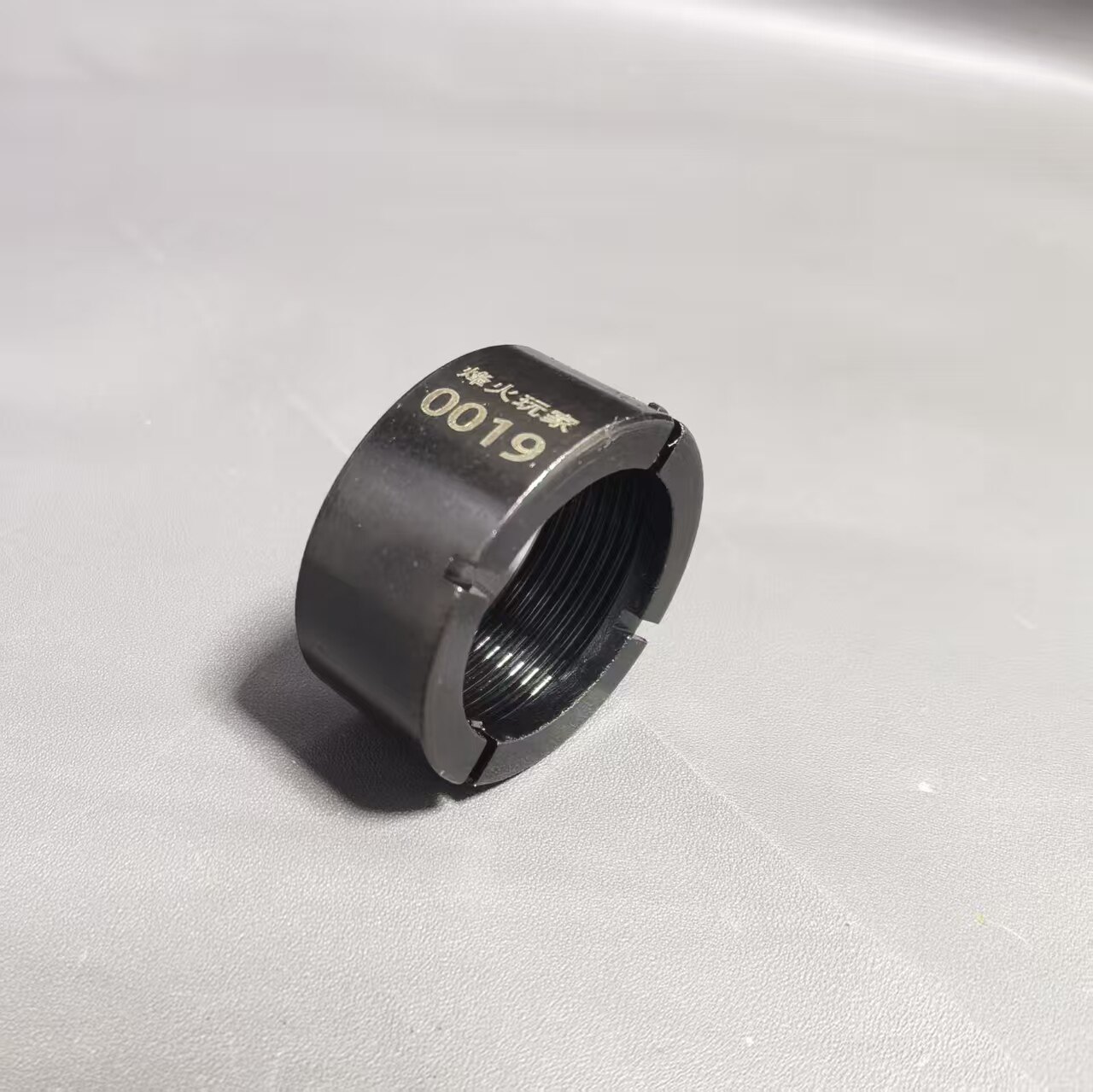 钢制MK18转接莲花座锦明J9司俊司马精击LDX银翼创研机匣通用螺帽