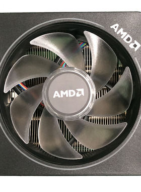 AMD散热风扇原装CPU散热器3700X铜管幽灵棱镜Wraith PrismRGB锐龙