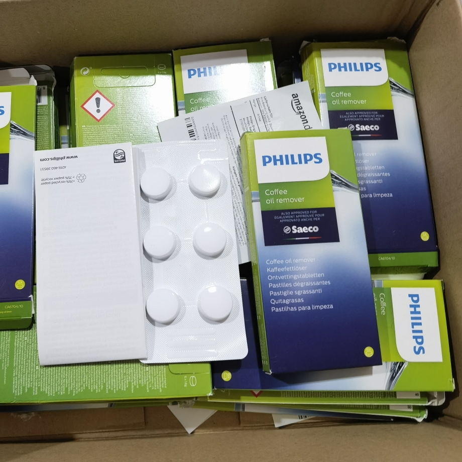 现货 原装飞利浦咖啡机耗材除垢剂CA6704清洁片滤芯