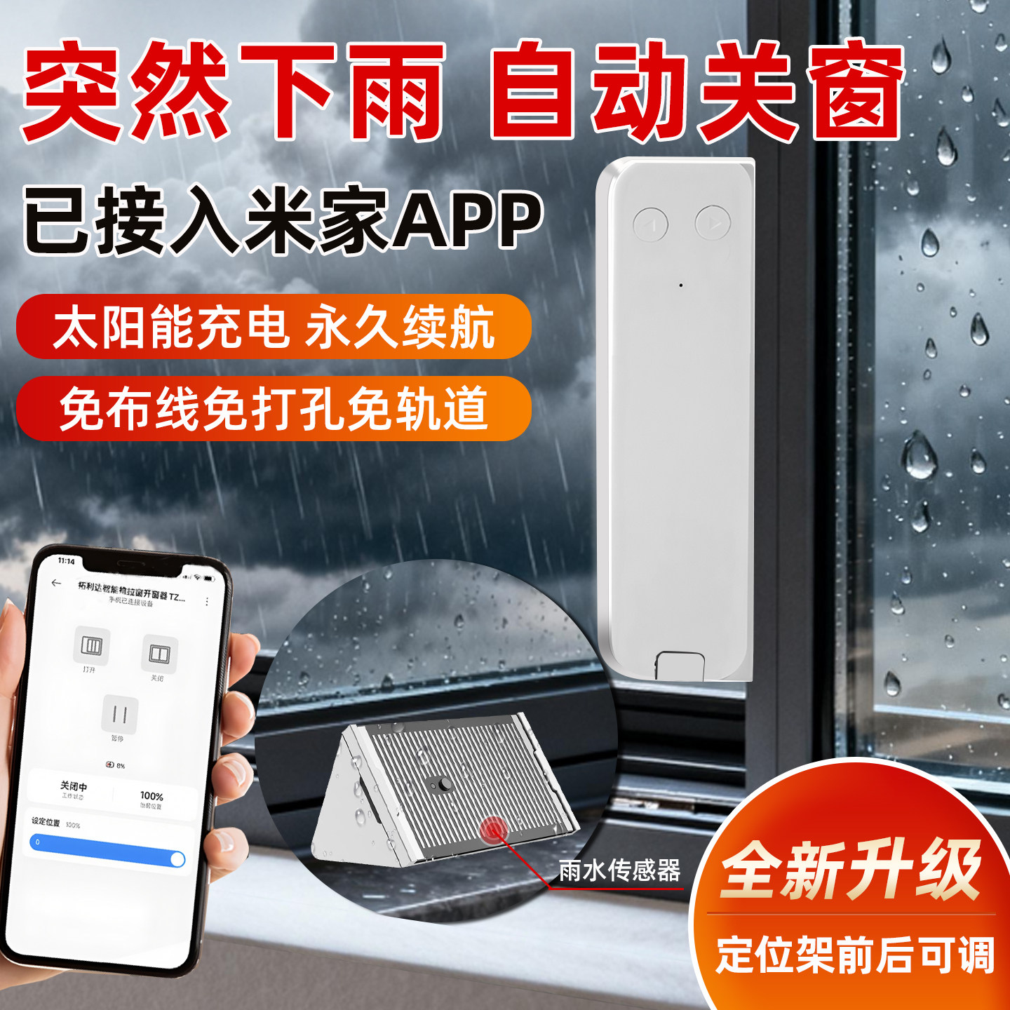 智能平移推窗器门窗控制器图片