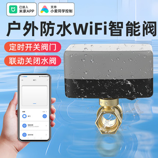已接入米家智能水阀电动球阀遥控电磁阀水管电磁开关阀自动阀门
